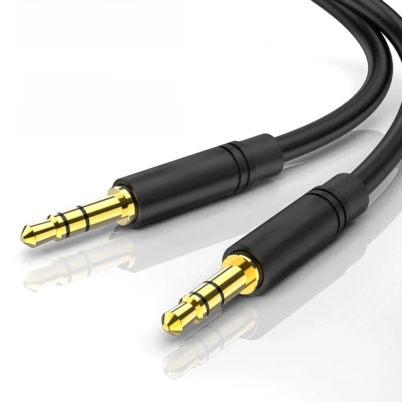 Vention-macho para macho cabo de áudio, Jack para JBL, Xiaomi, Oneplus, fones de ouvido, cabo do