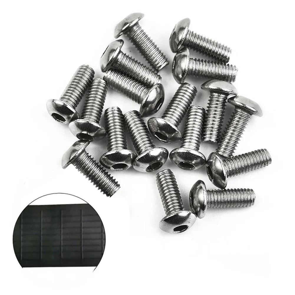 AliExpress 17pcs Electric Scooter Steel Bolts For M365 Bottom Board Screws 3*8mm Steel E-Scooter Bolts Cycling