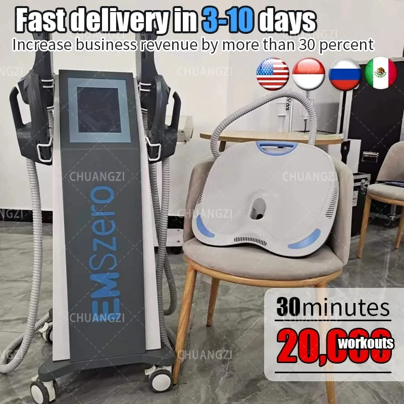 Professional EMSzero RF Ultra PRO 6500W Machine 2024 EMS Body Sculpting Machine EMSZERO Muscle Stimulation Slimming