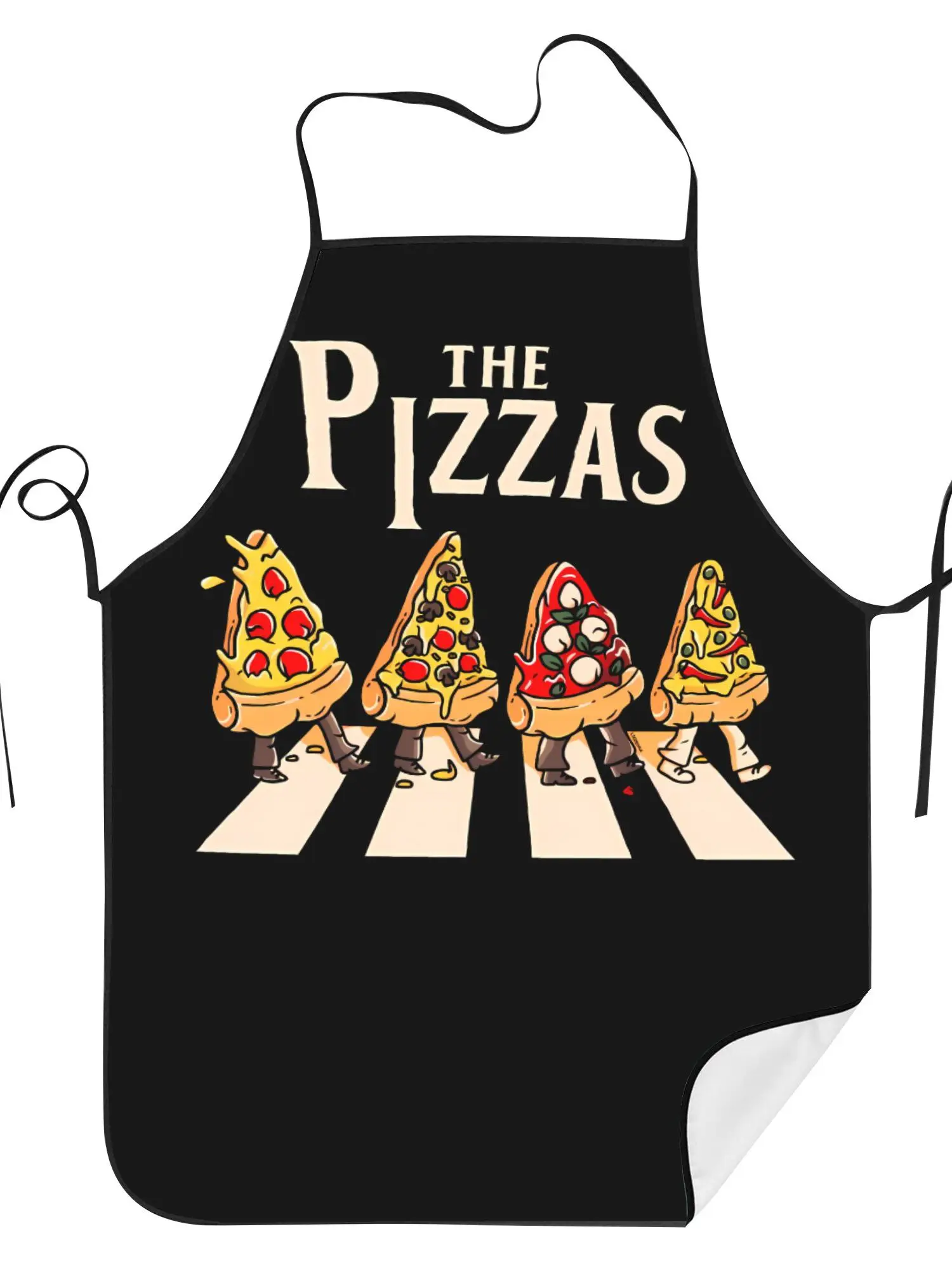

1 шт. забавный фартук в ретро-стиле с изображением пиццы, унисекс, подходит для рукоделия, выпечки, рисования, уборки, приготовления пищи, для поваров, официантов, для кафе и барбекю, 21,7×28,7 дюймов, идеальный праздничный подарок для семьи и друзей.