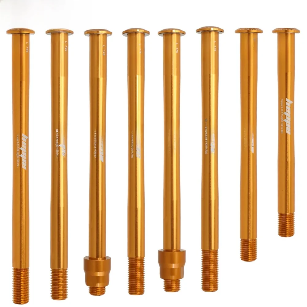 AliExpress heppe HEPPE Orange Thru Axle MTB Road Bike Shaft Skewer Front Fork 12x100/110 Rear Hub 12x142/148 Ultra Light Thru Axle P1.0/1.5 /1.75