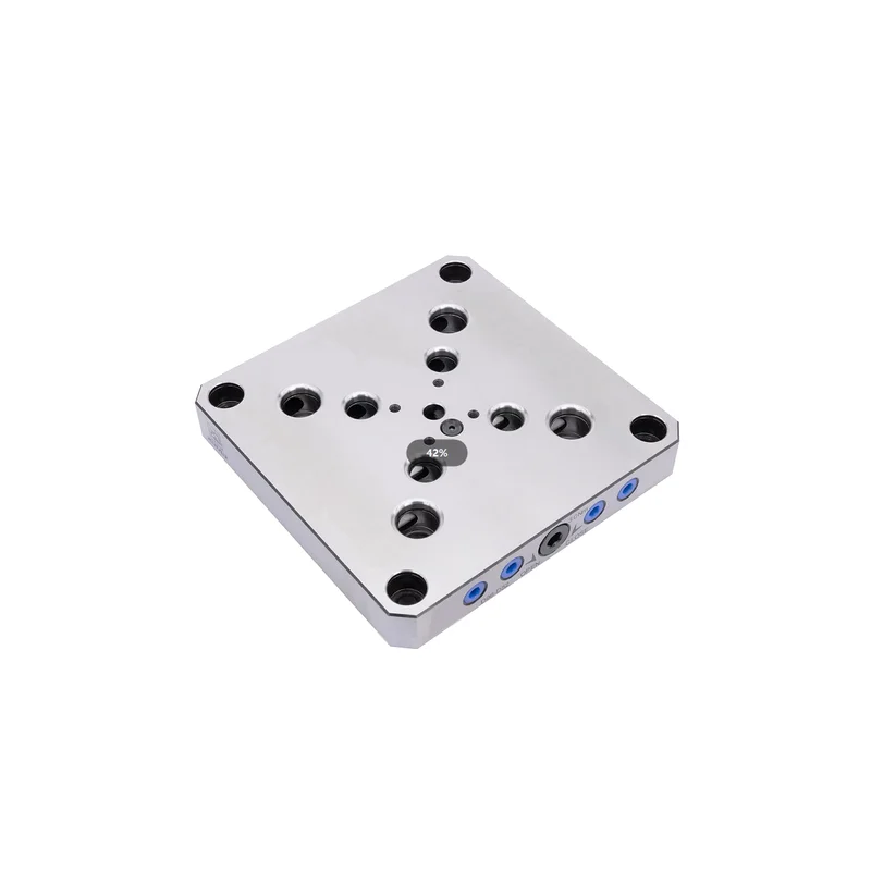 CNC Precision CNC milling machine five-axis machining rigid iron material manual chuck D96-D52 China Zeropoint tooling maker