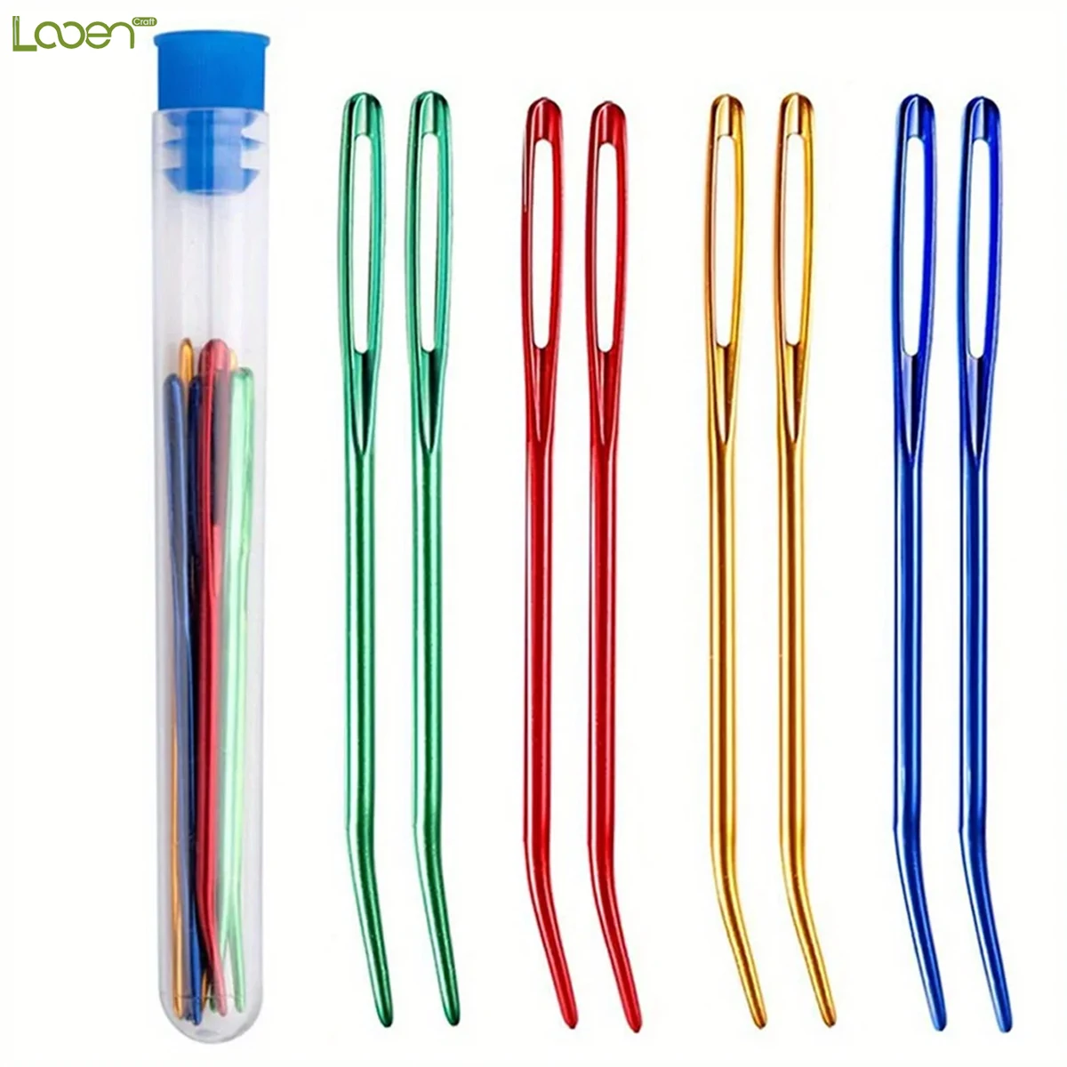 

Elbow aluminum needle, knitting accessories, yarn sewing needle, curved needle
