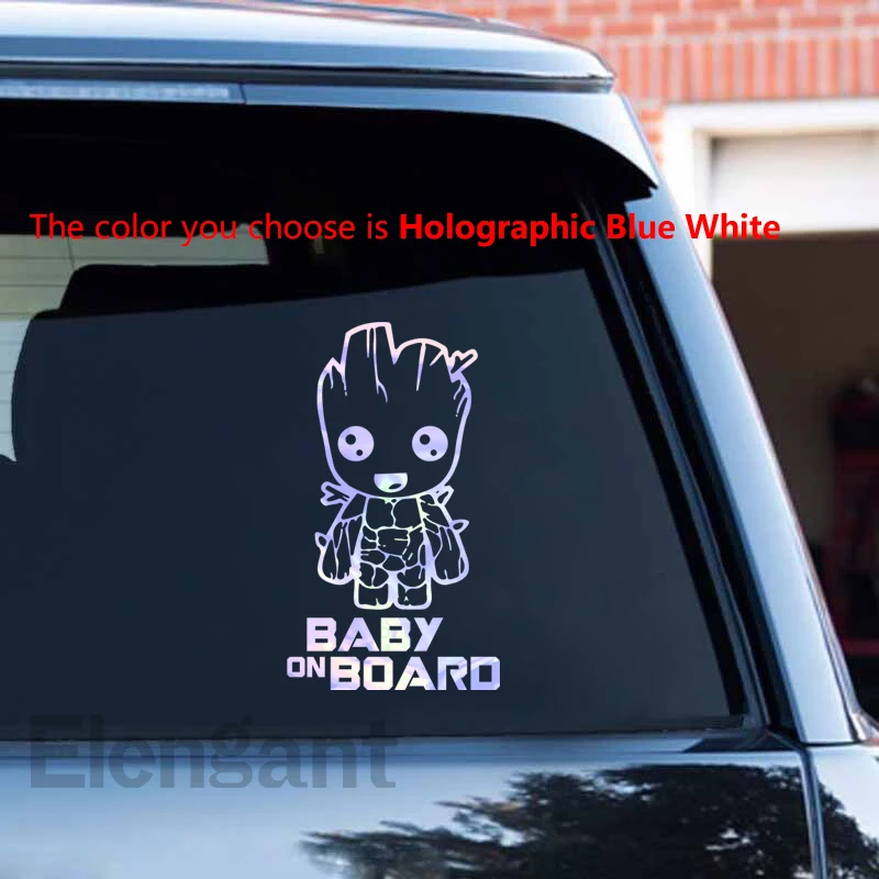 Baby on Board Vinyl Sticker Car Window Funny Graphic New Decal Movie Characters Quotes Car Stickers Decoration