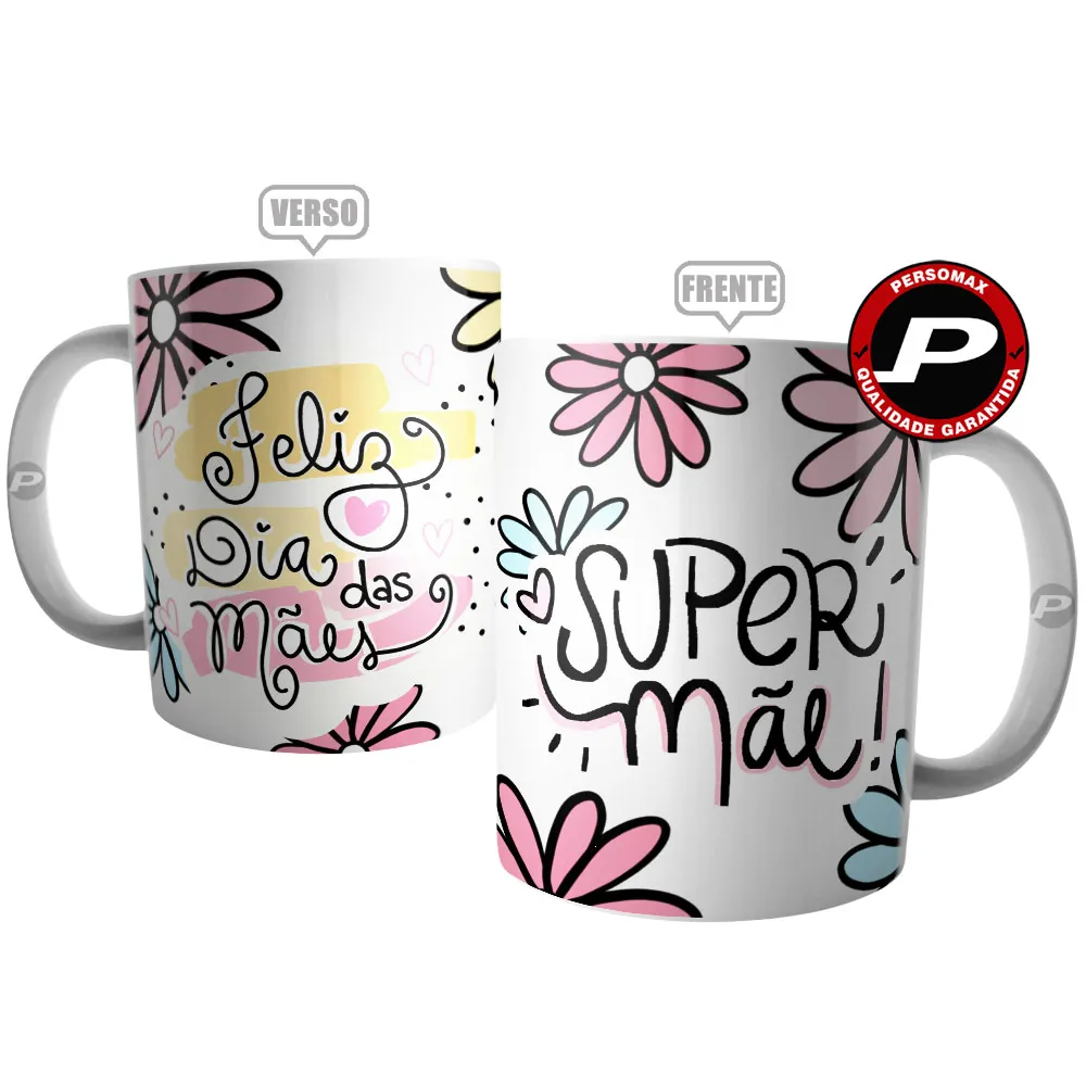 Florida Mug Mother Love You-Super Mother Cup with Flowers-Happy Mother's Day Gift