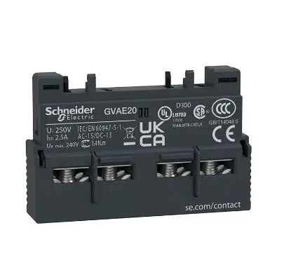 GV-AE20 GVAE20 TeSys GV2 & GV3 - auxiliary contact - 2 NO