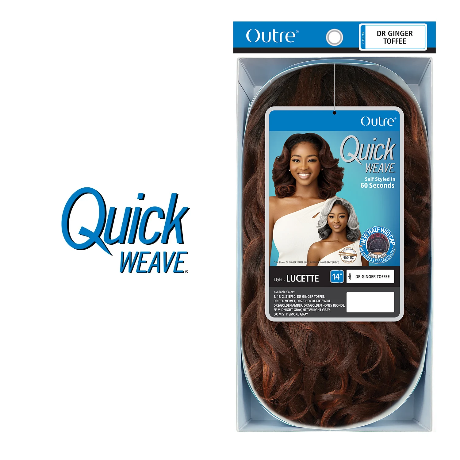 Outre Half Wig Quick Weave Lucette