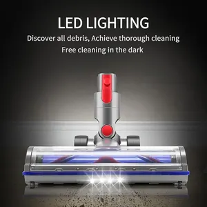 ダイレクトドライブクリーニングヘッドダイソンV7 V8 V10 V11 V15掃除機の短いパイルカーペットとハードフロア用 12ベストセールスダイソンV10アクセサリー-11