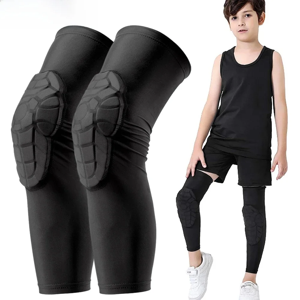 AliExpress TSSTSSY 3-12 Years Kids Children Anti-Collision Knee Pads Basketball Knee Sleeves Football Volleyball  Bicycle Wrestling Protective Gear
