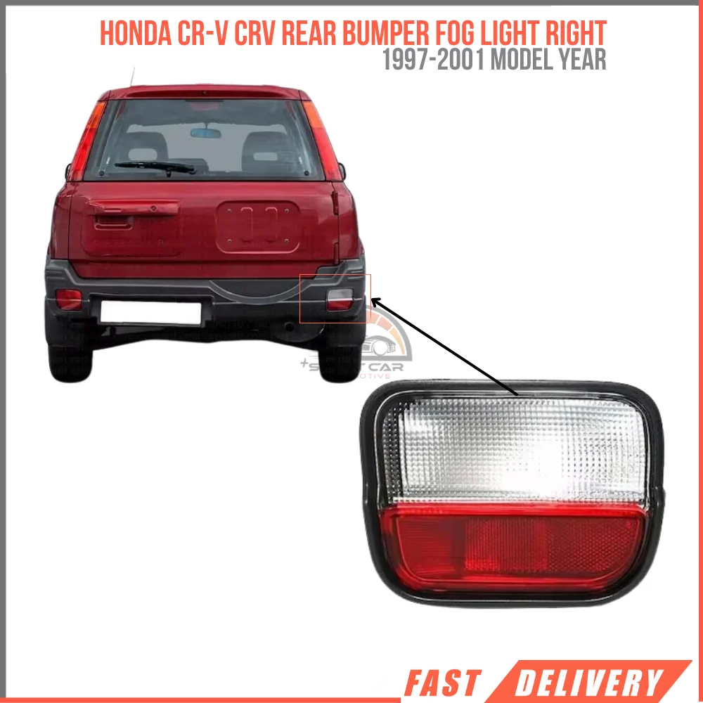 Do tylnego zderzaka światła przeciwmgielnego prawego Honda CR-V CRV 1997-2001 wysokiej jakości części samochodowe rozsądna cena szybka wysyłka 33751 s10g10