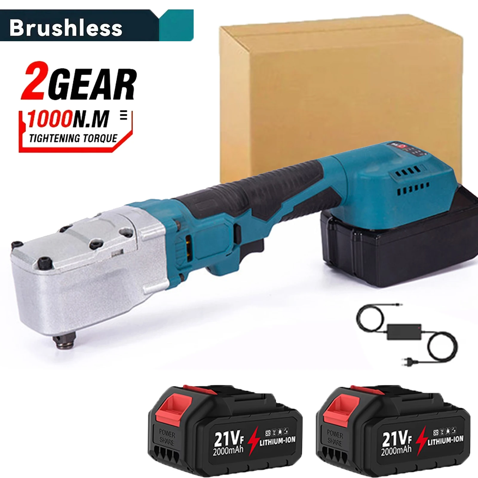 Makita – clé à cliquet électrique sans balais, haute puissance 1000nm, 1/2 pouces, retrait d'écrou à vis, outil électrique de réparation automobile pour batterie 21V