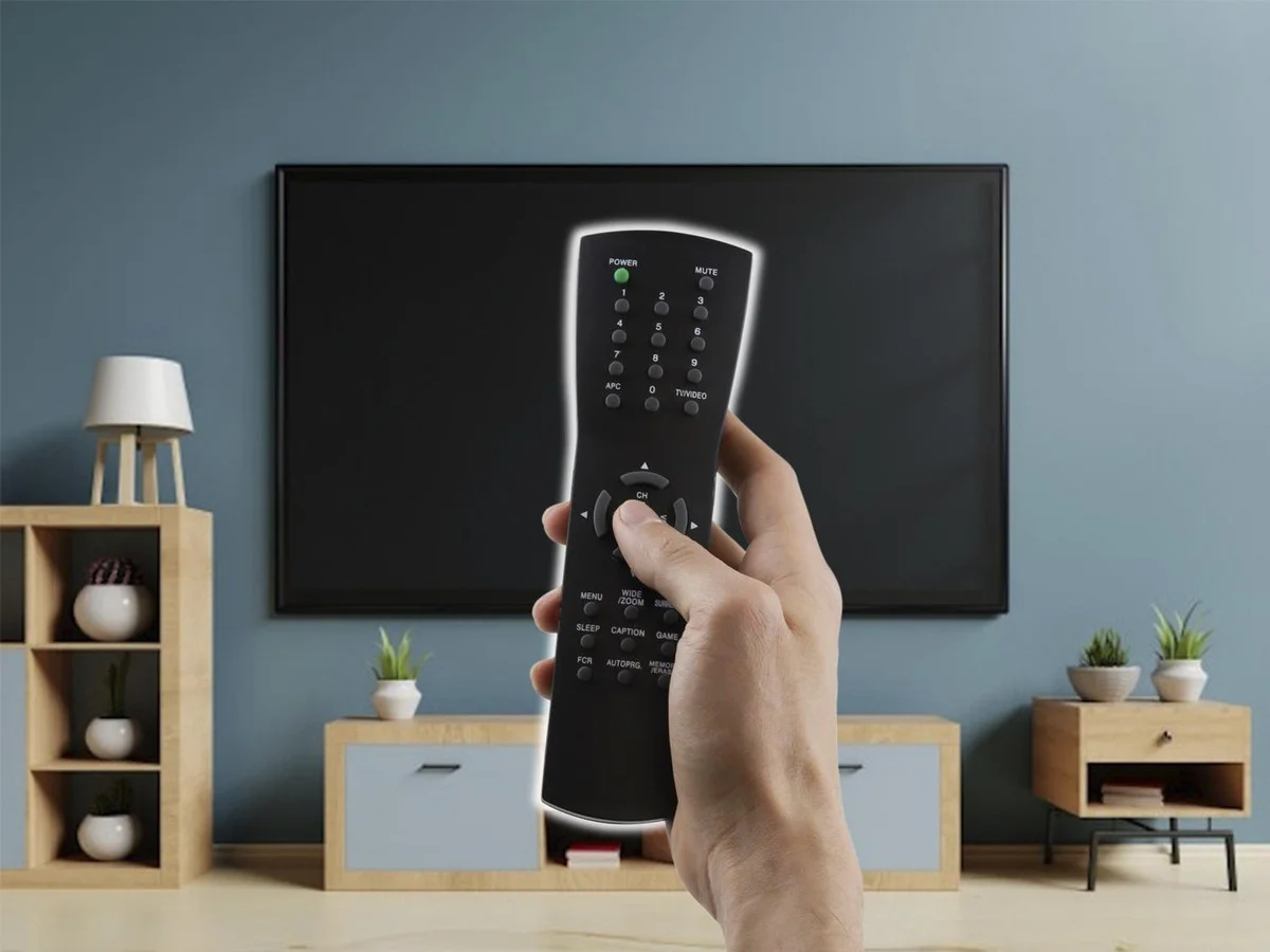 التحكم المتوافق مع Lg للتلفزيون التناظري