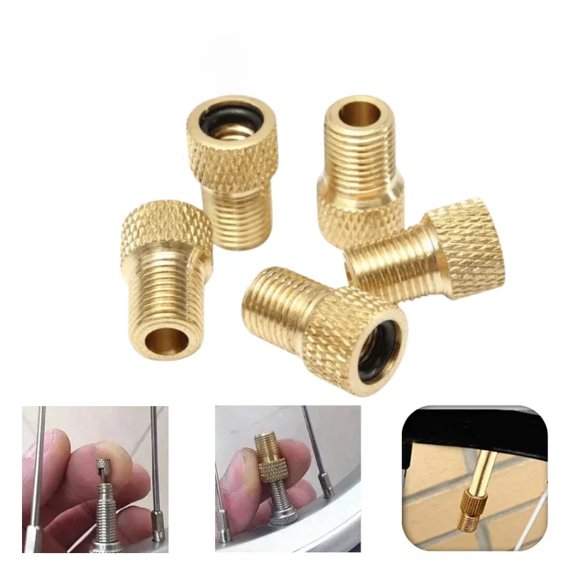 AliExpress 4/8/10/20pcs Bicycle Valve Adapter Convert Presta To Schrader Bike Pump Tire Adaptors High Quality