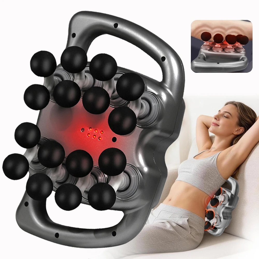 Pistolet de massage musculaire à haute fréquence, machine de massage professionnelle électrique pour le dos, le corps, la taille, le cou, les épaules, les jambes et la hanche.