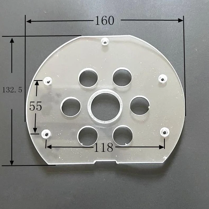 Engraving Machine Woodworking Electric Wood Milling Bushing Bottom Plate Set for Festool OF1400EBO