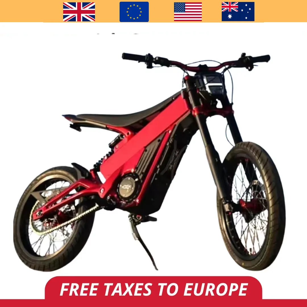 

Склад США/ЕС Red Edition 2025 Talaria XXX Электрический велосипед для бездорожья 6500 Вт 40 Ач Мощный горный электронный велосипед 60 В Лучшая распродажа