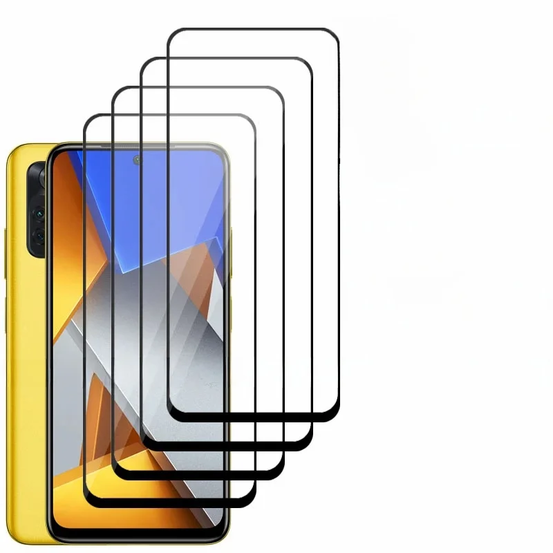 Protecteur d'écran en verre guatémaltèque pour Xiaomi, casque, film de couverture de téléphone, colle complète, figurine Pro, 2 pièces, 4 pièces