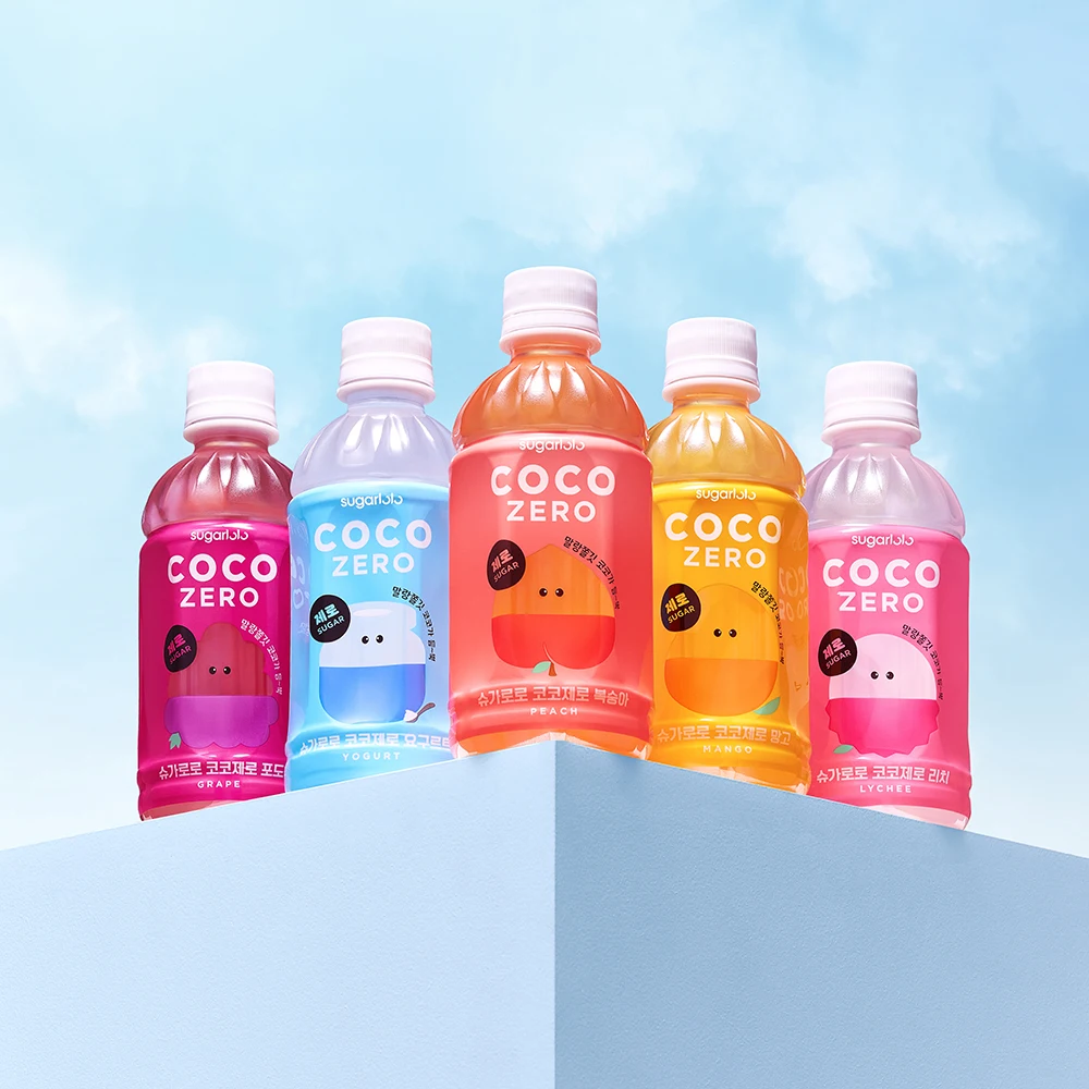 زجاجة Sugarolo-coco من 5 أنواع من 6 زجاجات ، مجموع 30 زجاجة ، مجموعة مختلطة