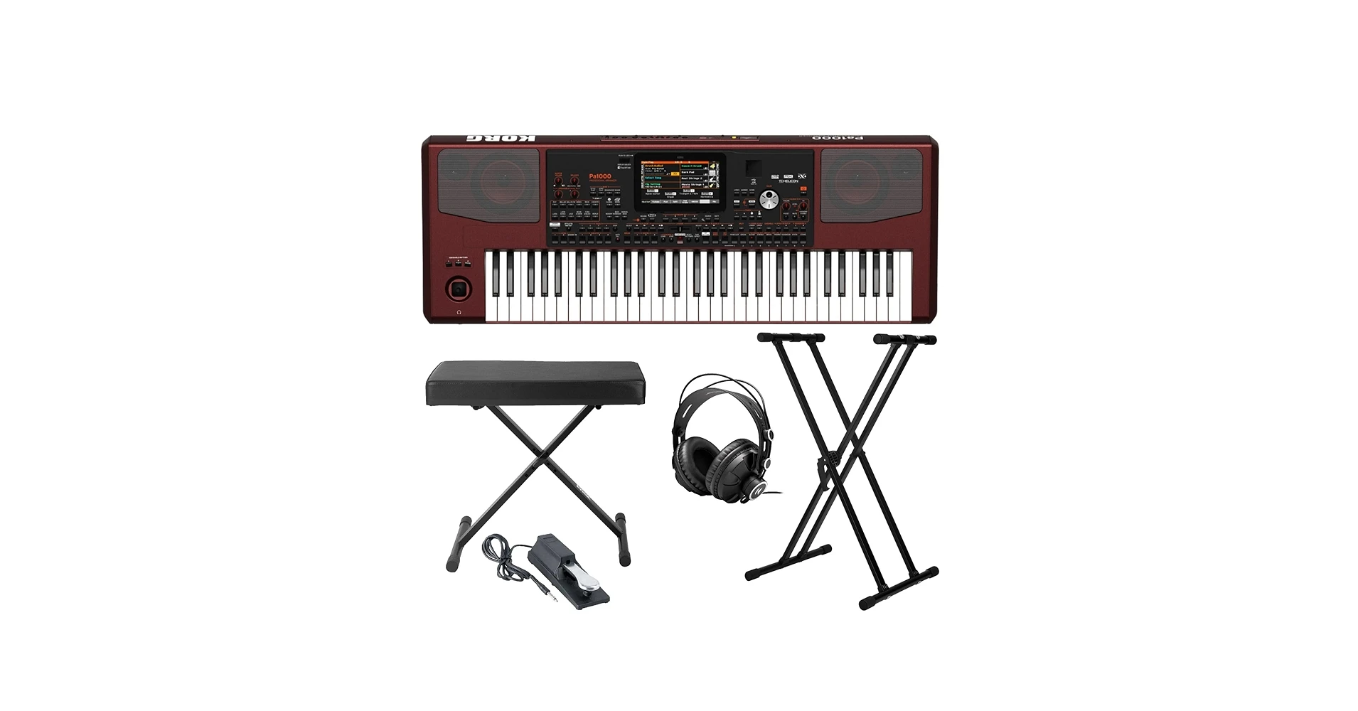 

%100 FAST SHIPPING SALES NEW Korg Pa1000-61 Keys Professional Arranger Keyboard with 61 Keys, Extensive Customization Capabiliti