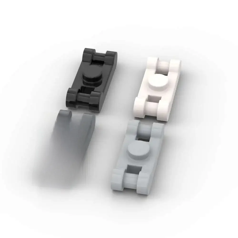 MOC 10 pièces 78257 modifié 1x1 plaque blocs de construction Kit avec poignée de barre sur les extrémités partie briques particules jouets enfants cadeaux d'anniversaire