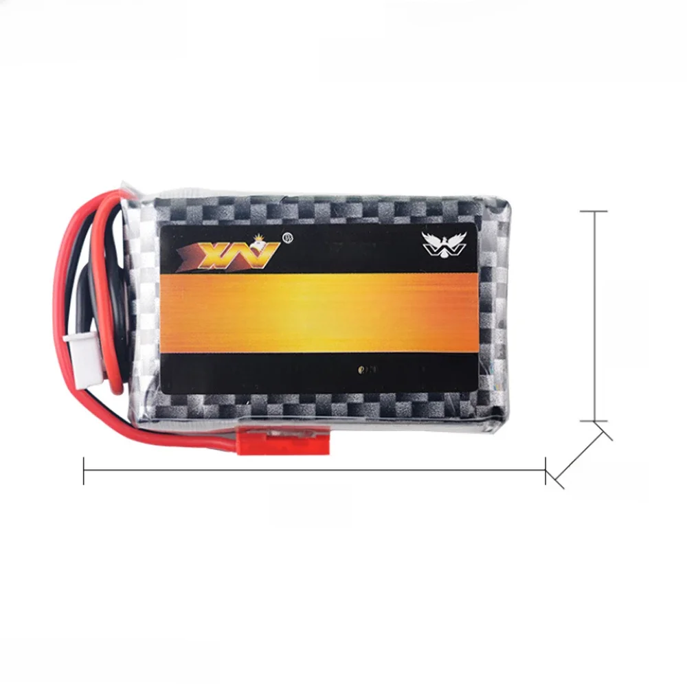 Batterie 7,4 v 850mah 35c 2s für Traverser f3p uav Hochgeschwindigkeits-Auto Spielzeug Fahrzeug