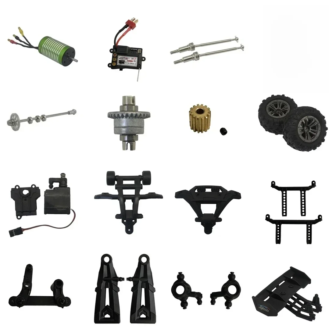 XLH XINLEHONG Hosim Q901 Q902 Q903 1/16 RC pièces de rechange de voiture amortisseur différentiel bras oscillant arbre d'entraînement de pneu tasse de direction