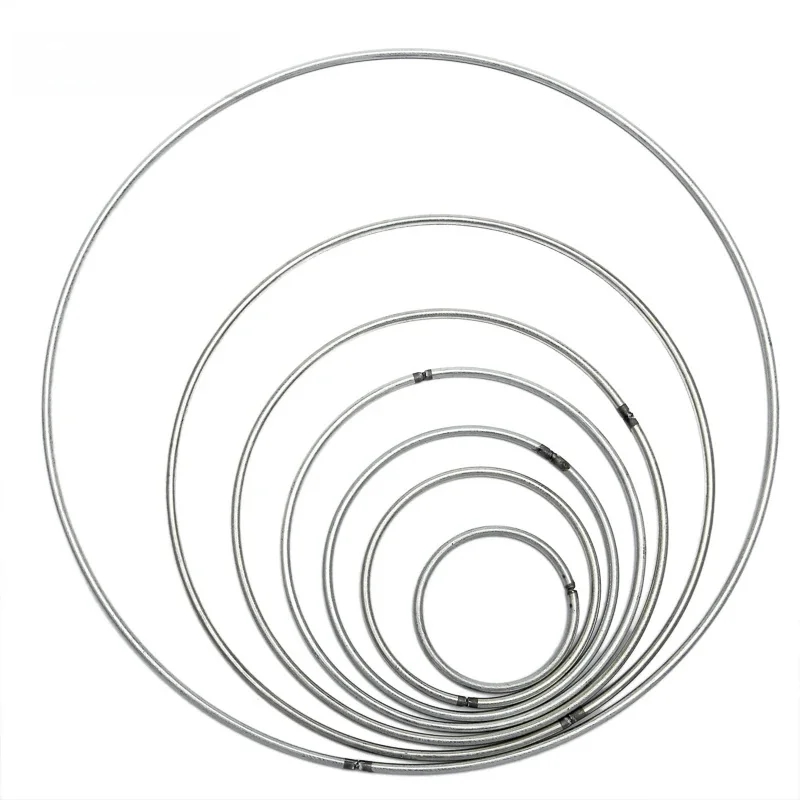 REGELIN Big Size 400-35mm łapacz snów Reve okrągłe pierścienie ustalenia wiszące okrągłe cercle metal wlać attrape reve netto DIY 10 sztuk — zdjęcie 2