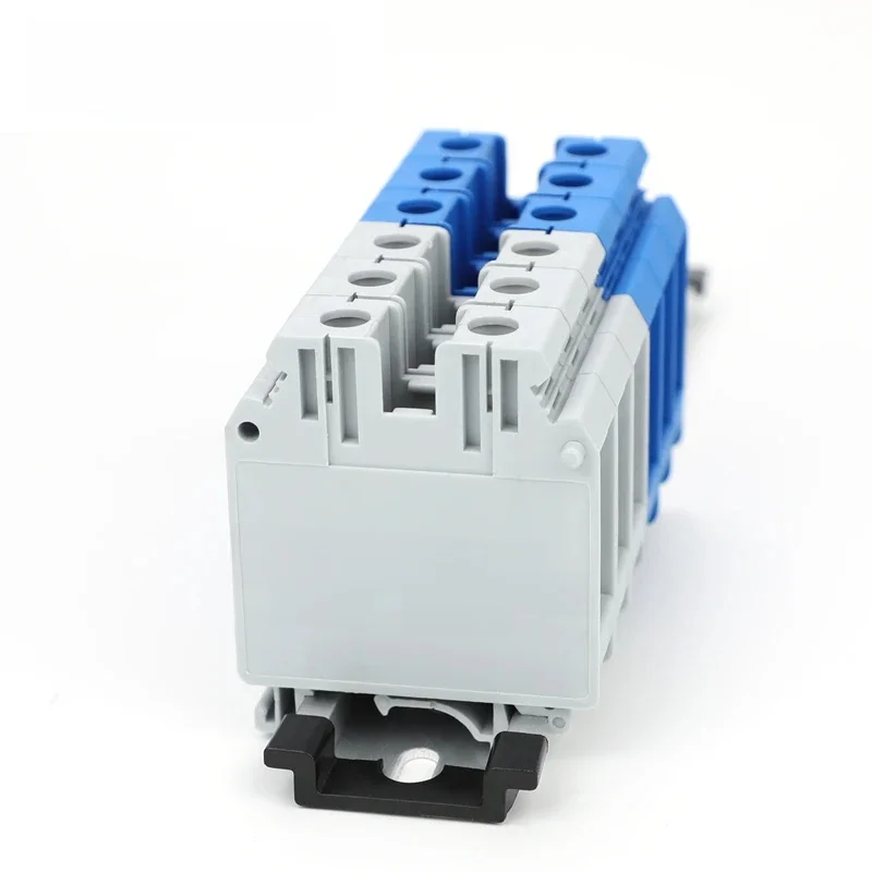 5 stuks UK35 Din Rail Klemmenblok Schroef 35mm2 Draad Elektrische Connector, Universele Feed-Through Strip Plug Connection UK 35 - afbeelding 2