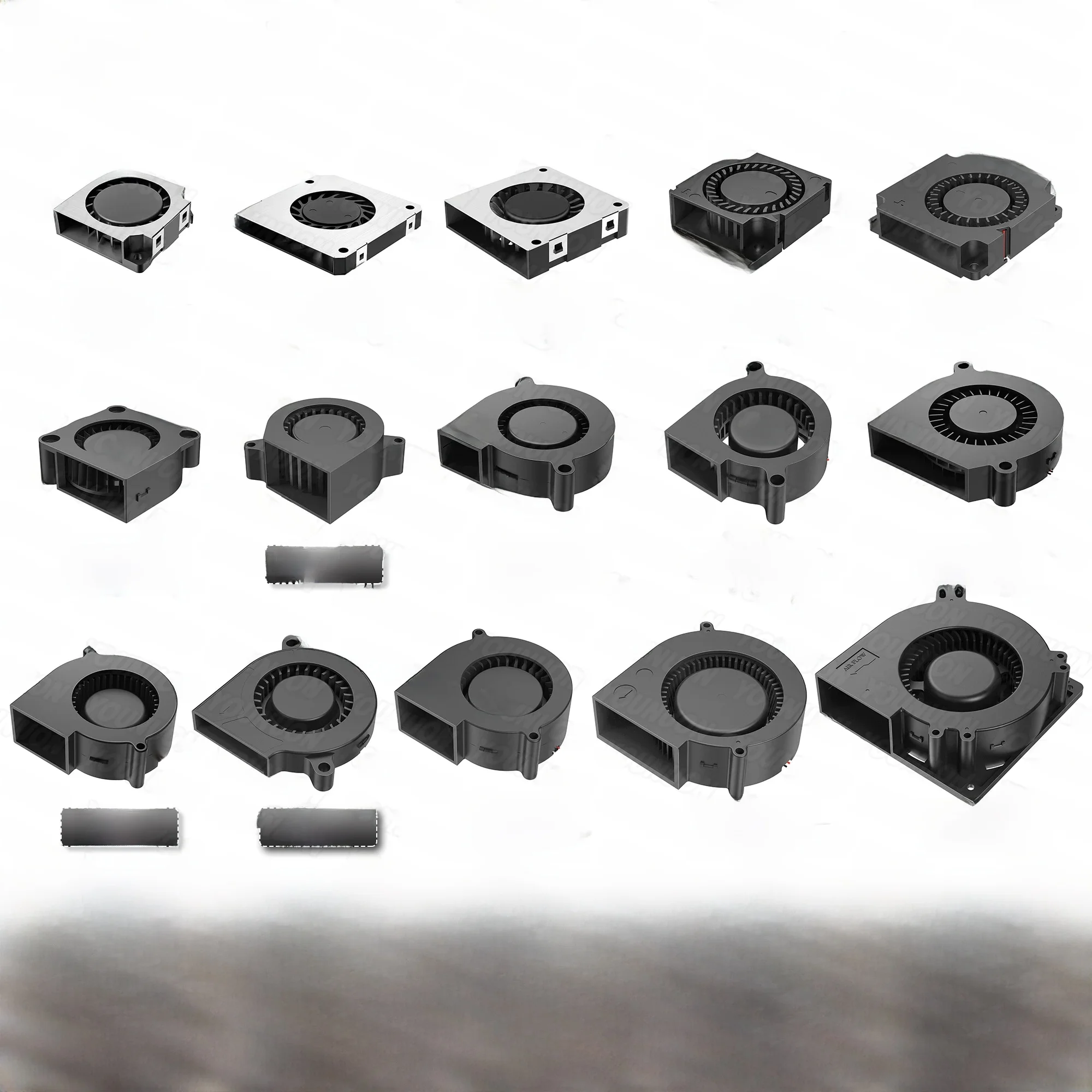 2 SZTUK 5V USB Bezszczotkowy wentylator chłodzący Wentylator USB Wentylator chłodzący obudowę komputera Chłodnica procesora PBT Wentylator USB PC Gadżety USB — zdjęcie produktu 6