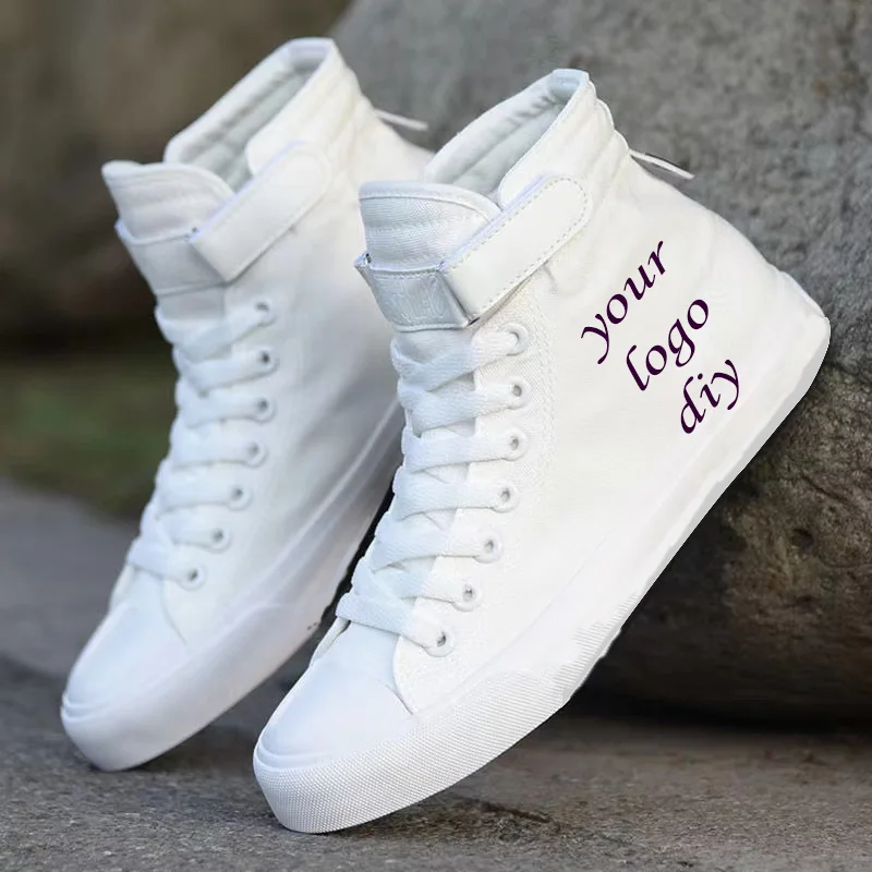 Mannen/Vrouwen Aangepaste Sport Schoen Diy Uw Logo Print Zomer Herfst Casual Schoenen High-Top Schoenen Sneaker Straat stijl