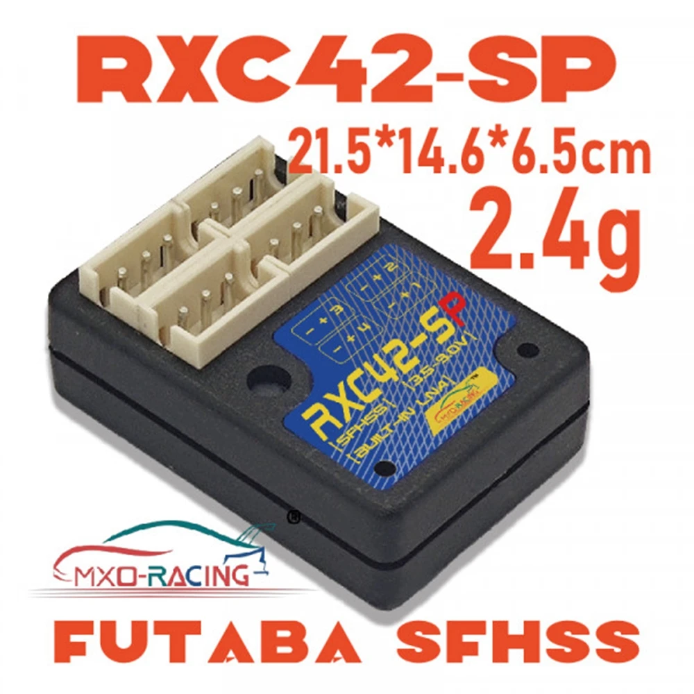 

MXO-Racing FUTABA S-FHSS V3 Micro ANTENNA-FREE Receiver #RXC42-SP-NT