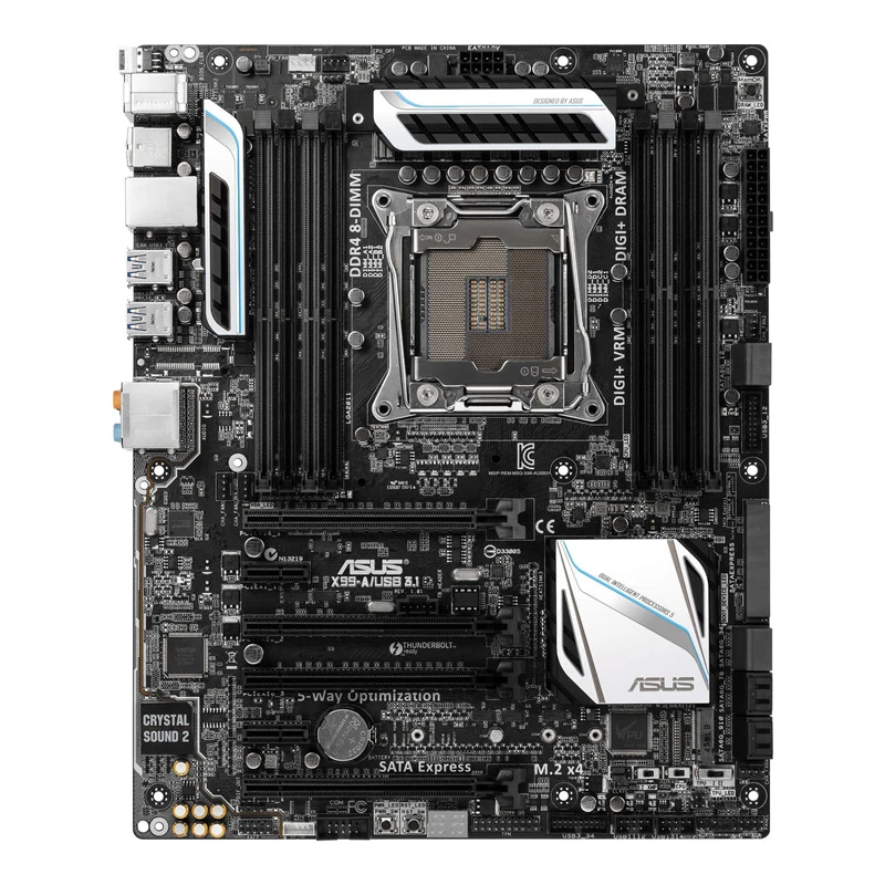 ASUS X99-A/USB 3.1 ATX DDR4 3300 (o.c.) Intel LGA 2011 Motherboards