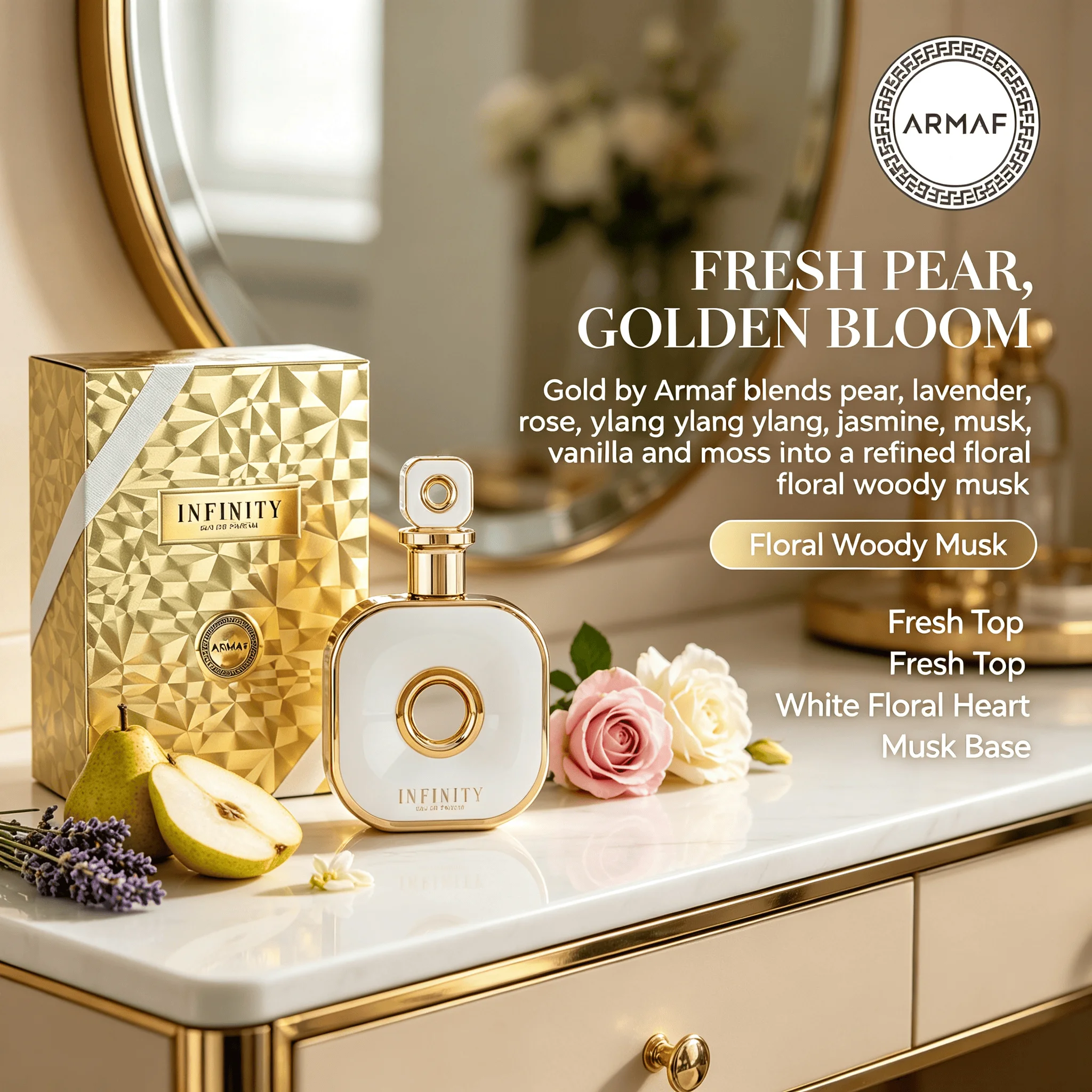 Парфюм Armaf Infinity Gold для – обзор и цена Perfume Fragrance Couture