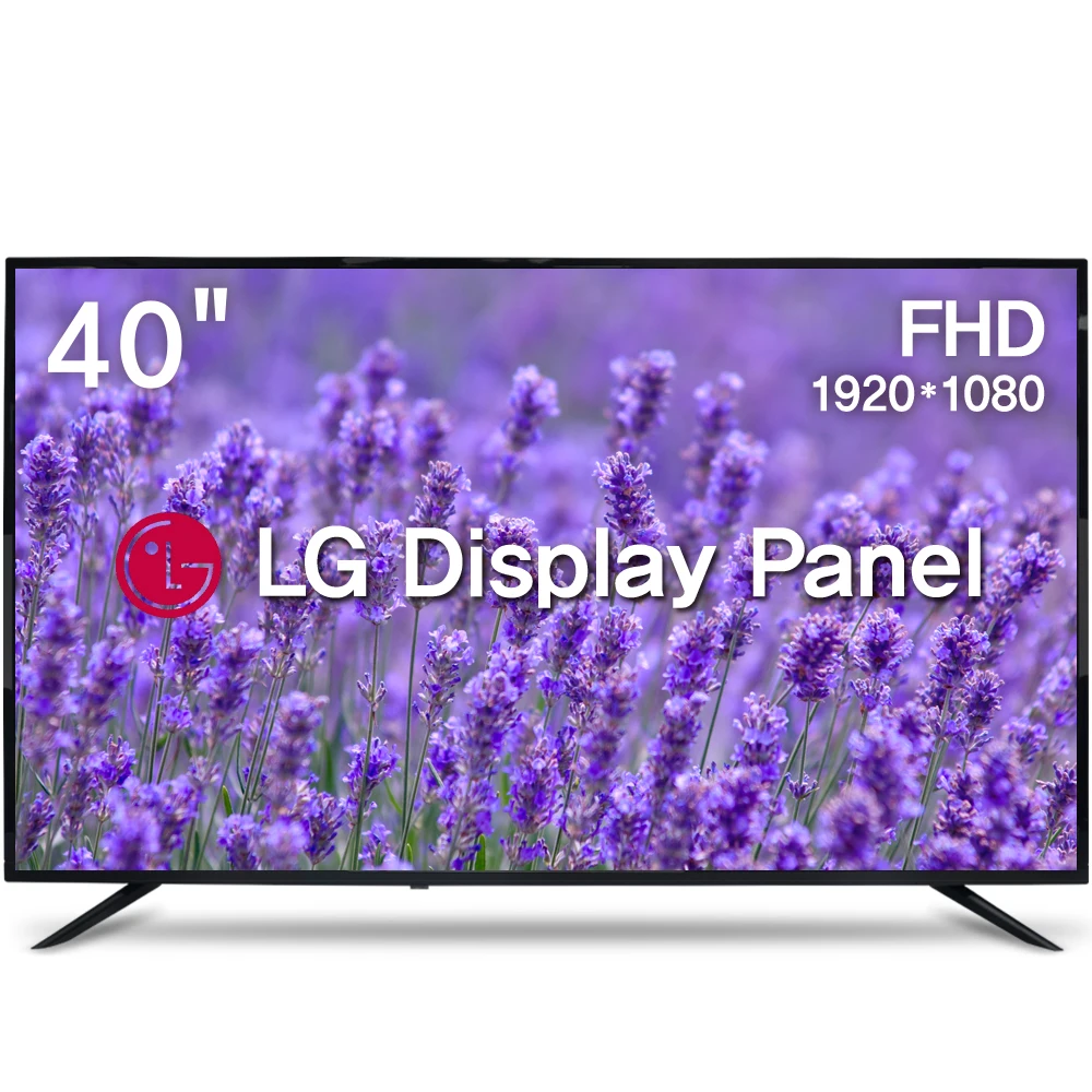 With 40 Inch TV LG Original Panel FHD Premium High Definition TV