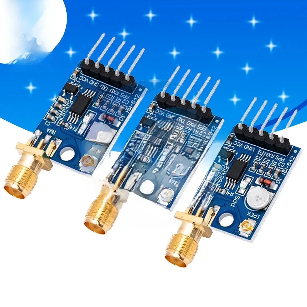 Moduł GPS Neo-6m Neo-7m dwustronny, mini, moduł satelitarny Neo-m8n, mikrokontroler, płytka rozwojowa SCM MCU dla Arduino — zdjęcie produktu 7