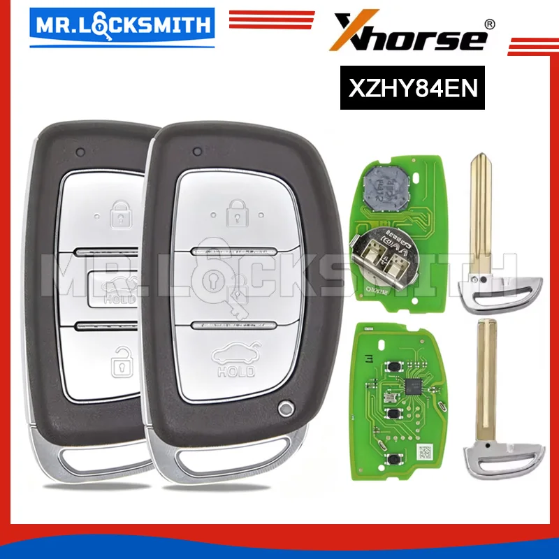 XHORSE VVDI XZHY84EN Special PCB Board 3 Buttons Key with Shell Compatible with Hyundai Models Global Version