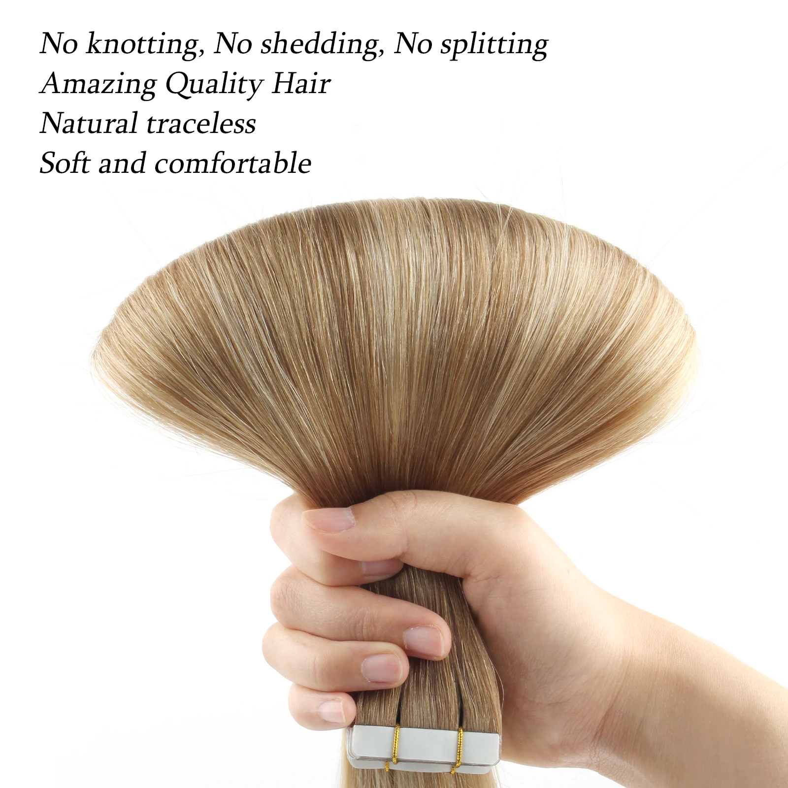 Лента для наращивания волос Sixstarhair, лента для наращивания волос, 50 г, 20 шт., 14 футов, 18 футов, 20 футов, 22 дюйма, настоящие человеческие волосы для женщин