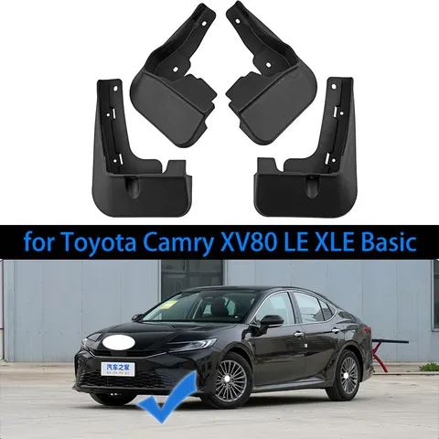 для Toyota Camry 80 XV80 AXVH80 Hybrid 2.0H LE S SE 2025 2026 2027 Брызговики Брызговики Расширители крыла Брызговики Аксессуары