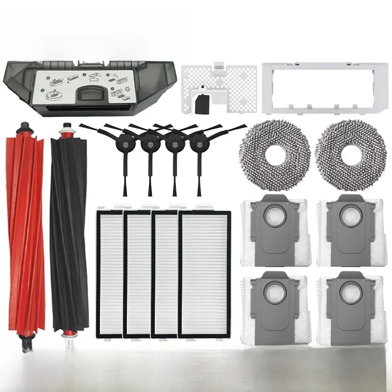 Roborock Qrevo Master / Qrevo Slim Robot aspirateur accessoire brosse latérale principale filtre Hepa tissus de vadrouille sac à poussière pièce de rechange