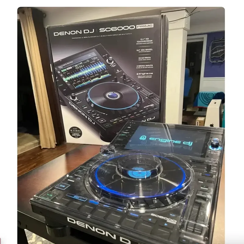 BUY 2 GET 1 FREE SHIPPING Denon DJ SC6000 PRIME Digital Media Player (New Sealed) CDJ Killer+ Decksaver