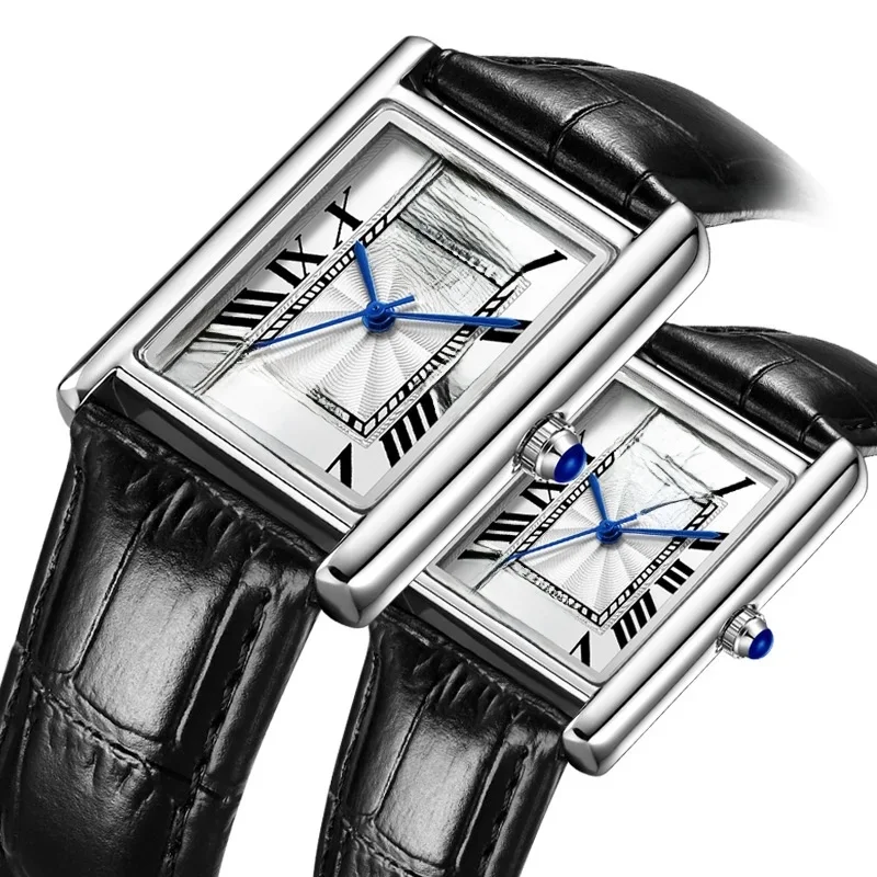 Paar Uhren für Männer Frauen Mode Lässig Leder Einfache Zifferblatt Wasserdicht Quarz Armbanduhren Liebhaber Uhr Geschenk Drop Shipping