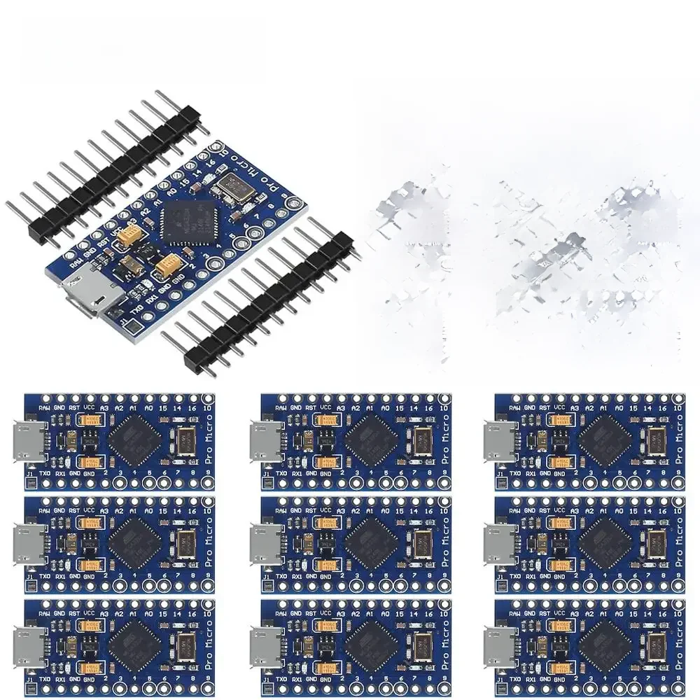1-10pcs pro micro atmega32u4 5v 16mhz original chip ersetzen atmega328 für arduino pro mini für