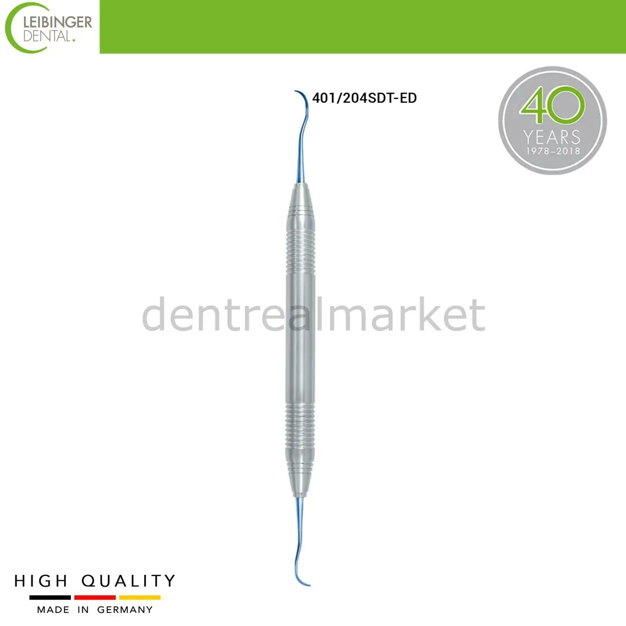 Otto Leibinger Titanium Scaler 204SDT-ED - Implant Cleaning