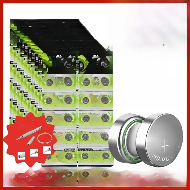 10-200PCS AG7 SR927SW 395 Knoopcelbatterij LR927 LR57 SR927W 399 395A Alkaline Batterijen voor Horloges Speelgoed Afstandsbediening - afbeelding 2