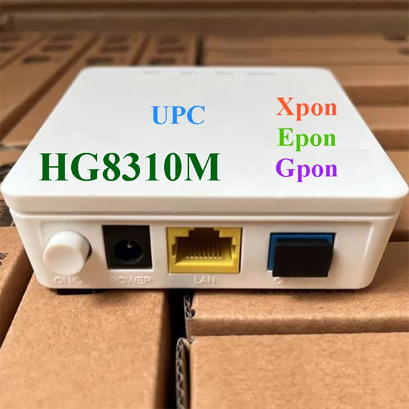 

Original UPC HG8310M Refurbished Used Xpon Epon Gpon ONU 8310 Modem FTTH Fiber Optic Home Router ONT 8310M 1 GE ONU wholesale