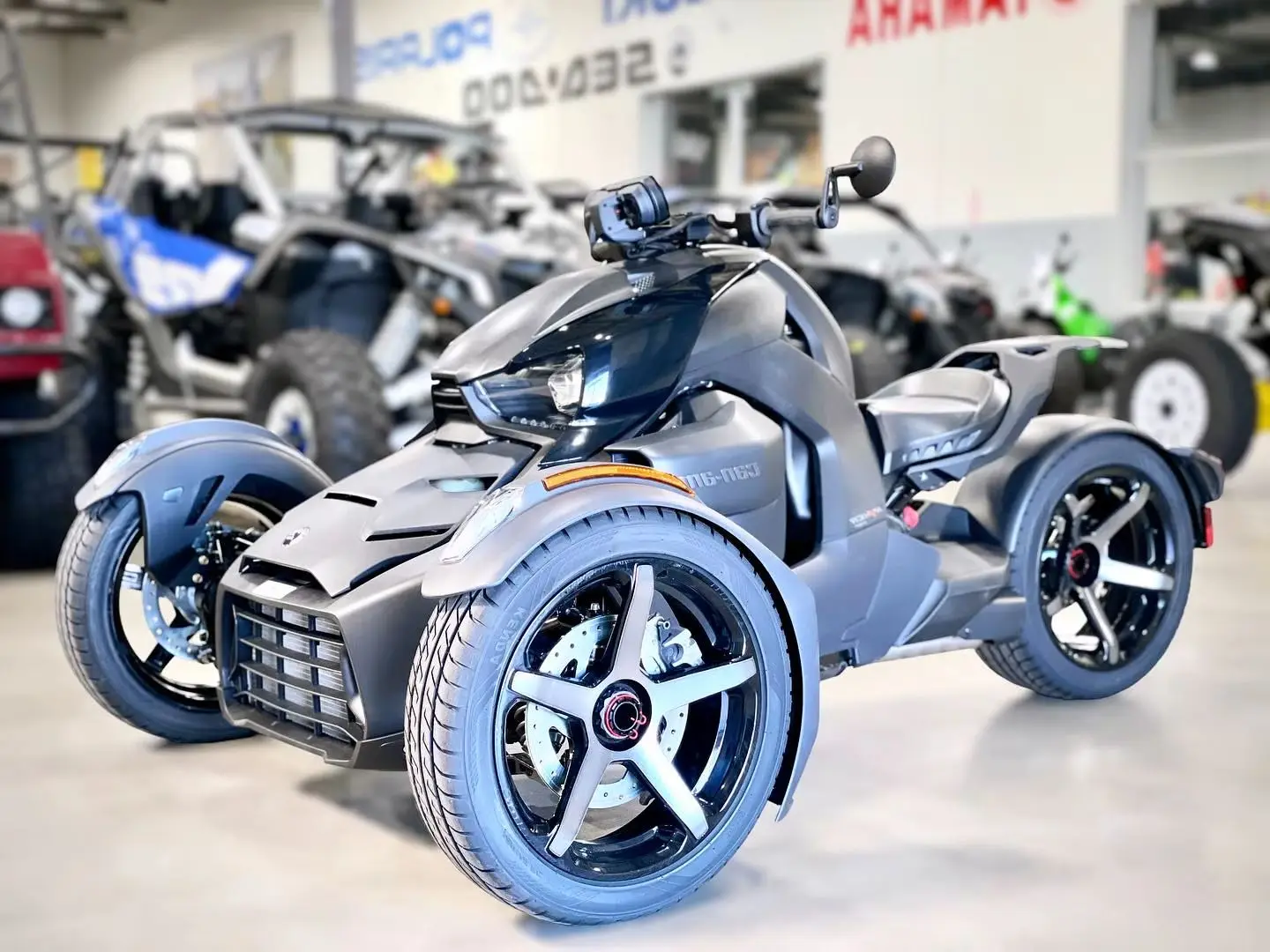 캔암 라이커 스포츠, 강렬한 블랙, 3 륜 오토바이, 무료 배송, 2023