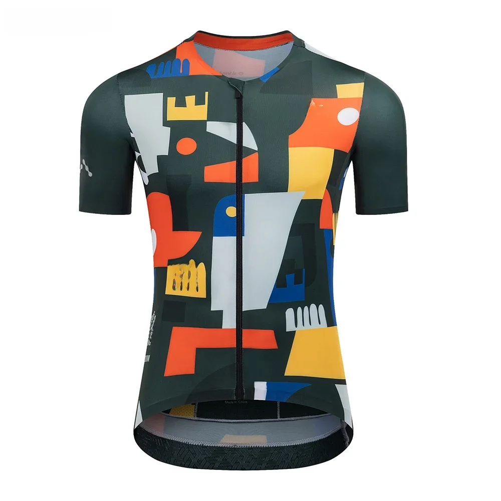 AliExpress Santic Summer Men Cycling Jerseys Short-sleeved Cycling Jersey Clothing Bike Shirt MTB T-shirts Quick Dry