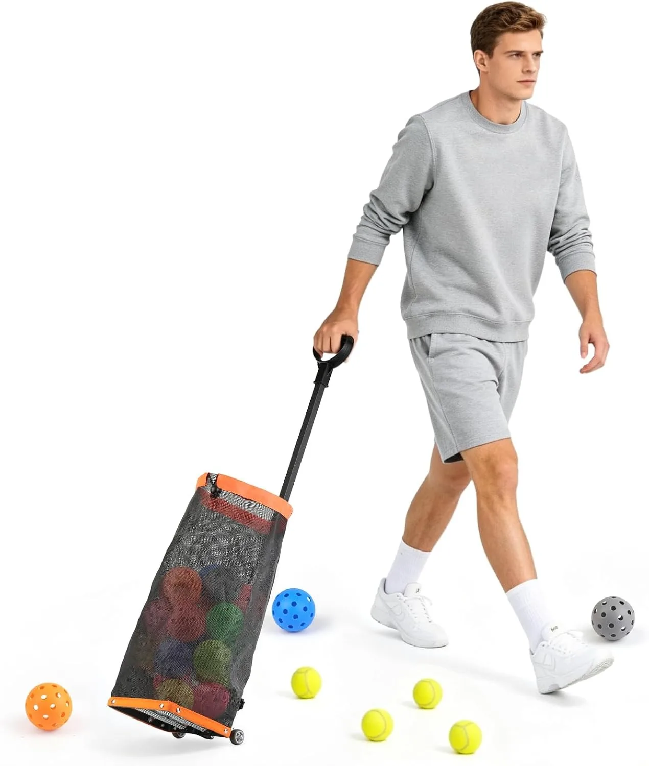 rolling-pickleball-ball-collector-with-wheels-telescopic-handle-large-capacity-tennis-ball-hopper-basket-with-durable-mesh