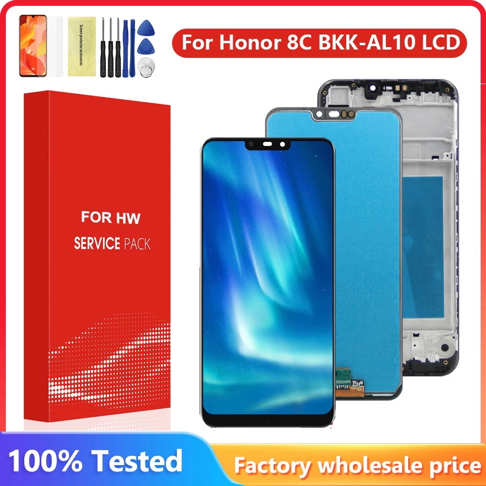 

6.26'' Display For Honor 8C LCD Display Touch Screen Digitizer Assembly For Honor8C BKK-AL10 BKK-L21 lcd screen