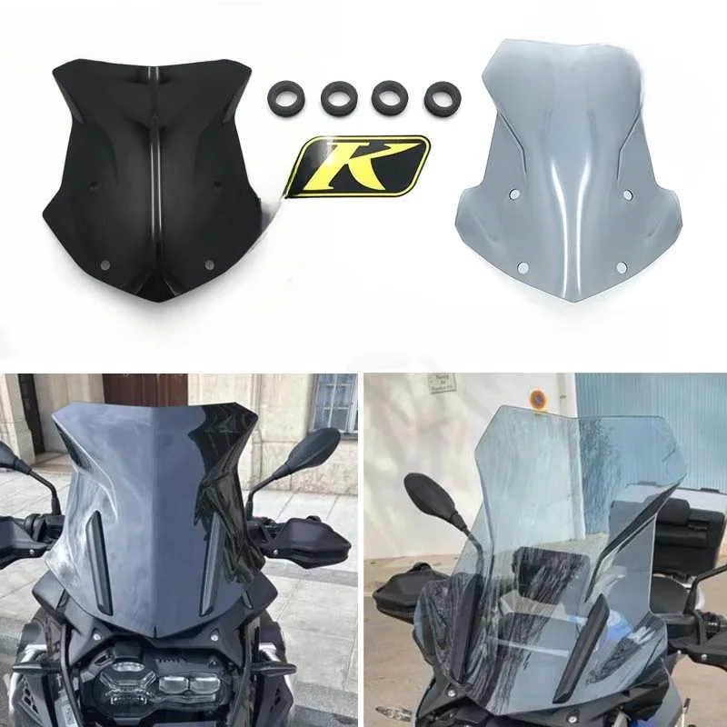 R1250GS R1200GS Voorruit Voor BMW R 1200 GS R1200GS LC R1250GS R1250 GS ADV Adventure 2013-2023 Voorruit Screen Protector - afbeelding 2